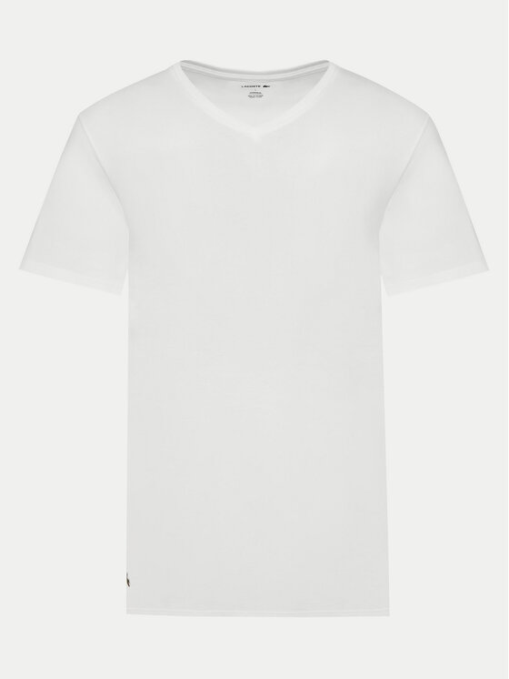 Lacoste Lacoste 3 marškinėlių komplektas TH9008 Balta Slim Fit