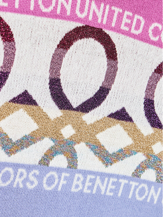United Colors Of Benetton United Colors Of Benetton Megztinis 1194Q101X Violetinė Regular Fit