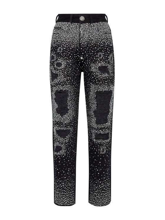 PHILIPP PLEIN PHILIPP PLEIN Džínsy 9057 Čierna