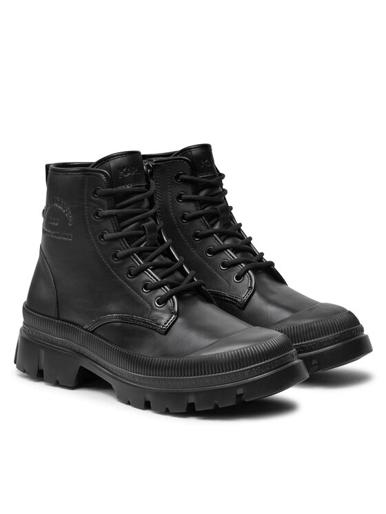 KARL LAGERFELD KARL LAGERFELD Kozačky KL25264A Černá