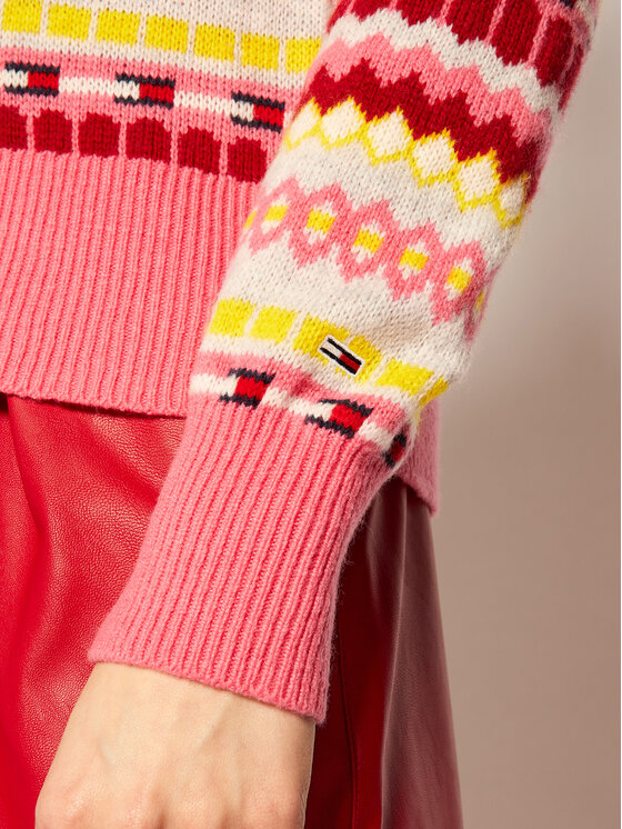 Tommy Jeans Tommy Jeans Maglione Fairisle DW0DW08859 Multicolore Regular Fit