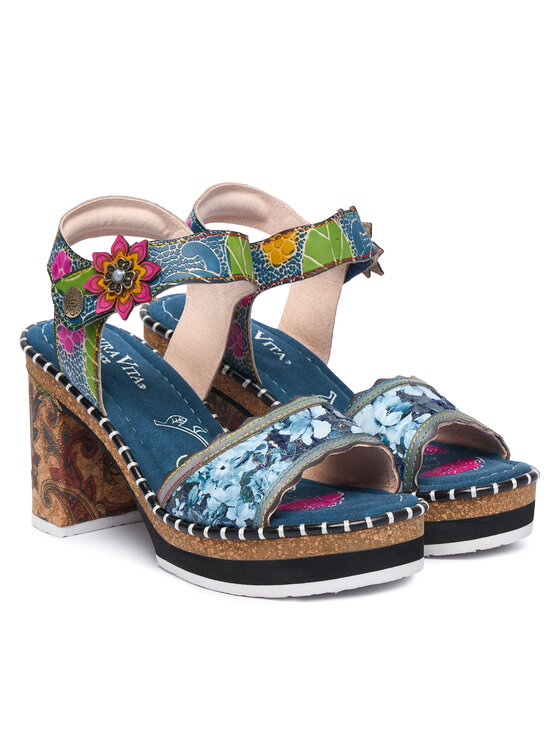 Laura Vita Laura Vita Босоніжки Naomio 15 Голубий