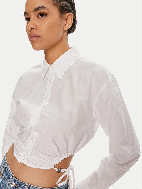 HUGO Hugo Koszula Eliesa 50512837 Biały Slim Fit