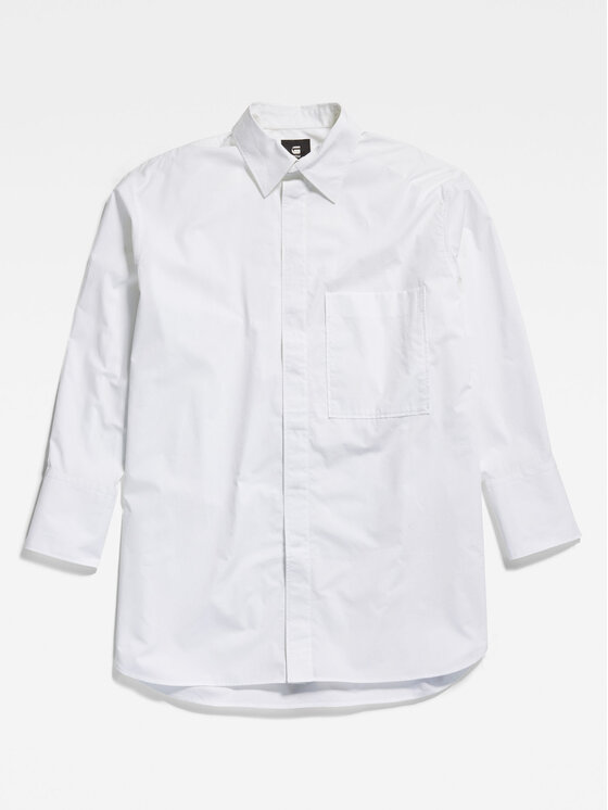 G-Star Raw G-Star Raw Πουκάμισο D22492-4481-110 Λευκό Oversize