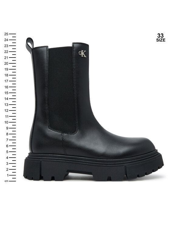 Calvin Klein Calvin Klein Zimske čizme Tronchetto V4A5-83137-1355 S Crna
