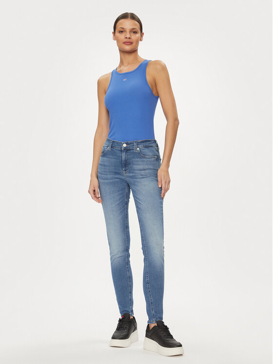 Tommy Jeans Tommy Jeans Jeansy Nora DW0DW17568 Modrá Skinny Fit
