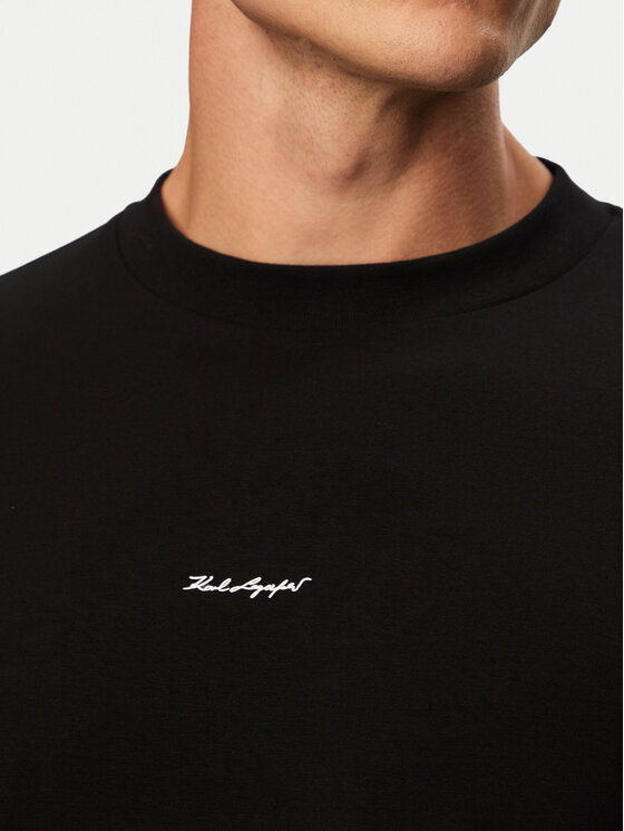 KARL LAGERFELD KARL LAGERFELD T-särk 755037 563221 Must Regular Fit
