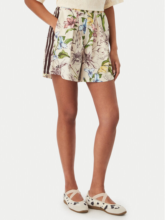 adidas Спортни шорти Farm Rio KR0254 Цветен Loose Fit