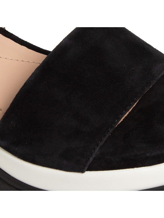 Geox Geox Sandali D Gardenia C D02HBC 00021 C9999 Črna