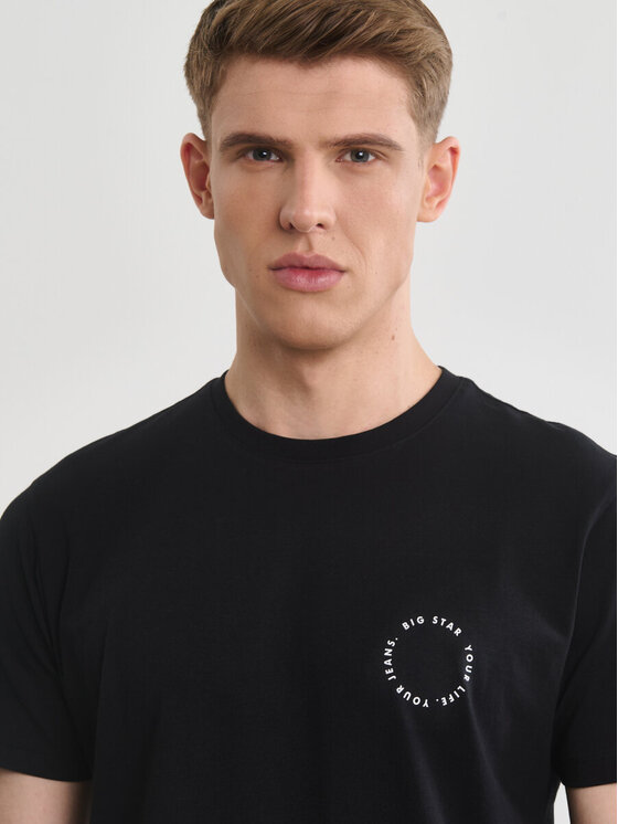 BIG STAR BIG STAR T-Shirt ORPION_906_150 Czarny Basic Fit