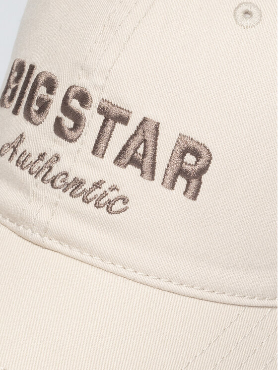 BIG STAR BIG STAR Czapka z daszkiem DENSA Kremowy