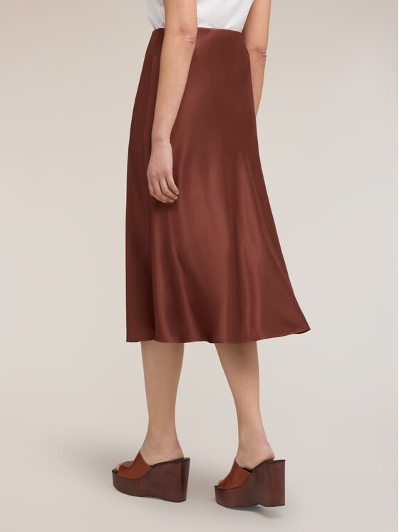 Motivi Motivi Gonna midi 1060Q001237N022 Marrone A-Line Fit