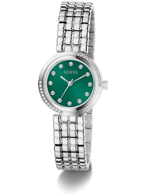 Guess Guess Hodinky GW0930L1 Stříbrná