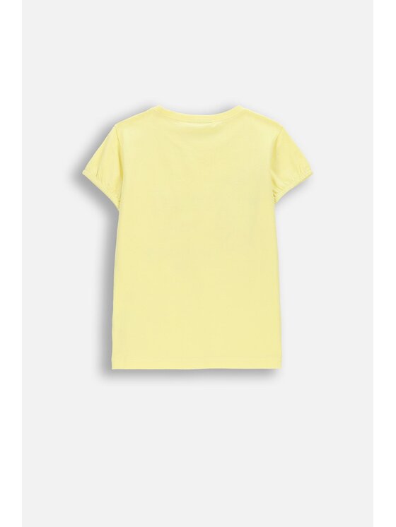 Coccodrillo Coccodrillo T-Shirt WC6143201FGK-004 Żółty Regular Fit