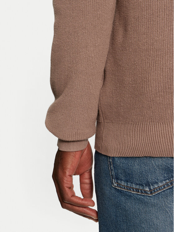 Brave Soul Brave Soul Sweater MK-610HASTINGS Bézs Regular Fit