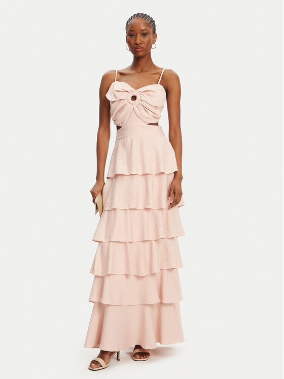 ACCESS FASHION ACCESS FASHION Abendkleid 53-3365-139 Beige Slim Fit