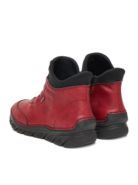Rieker Rieker Schnürschuhe CEO-55069-35 Dunkelrot