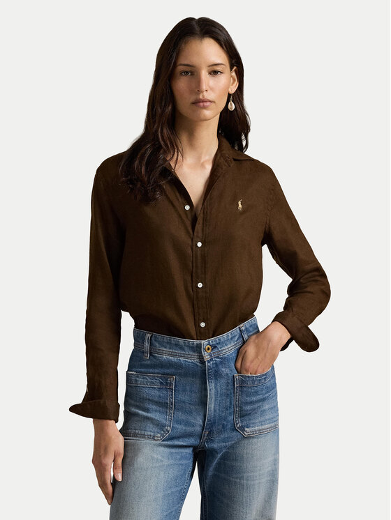 Polo Ralph Lauren Polo Ralph Lauren Košile 211970730508 Hnědá Regular Fit
