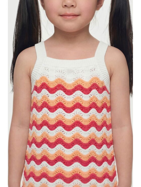 Guess Kids Guess Kids Každodenní šaty 182005 Barevná Classic Fit