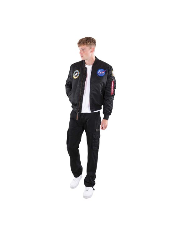 Alpha Industries Alpha Industries Bundy bomber AI.166107-03-4XL Čierna Regular Fit