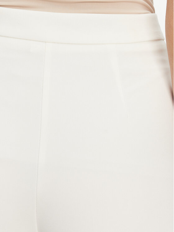 ARTIGLI ARTIGLI Hlače iz tkanine ACPA000840 Bela Regular Fit