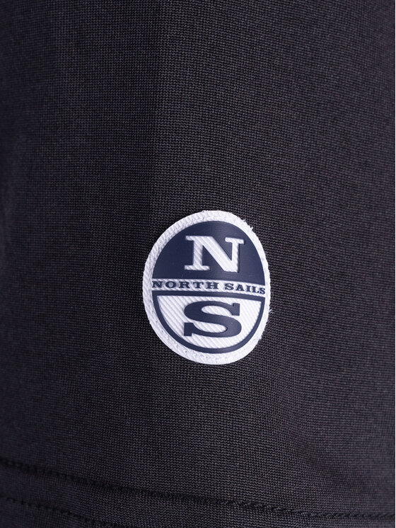 North Sails North Sails T-Shirt 45 2302 000 | T-shirt Foehn Černá Regular Fit