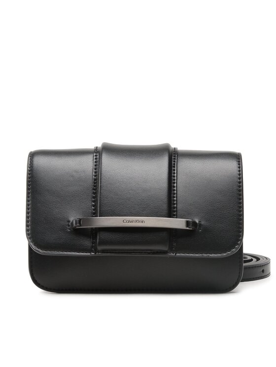 Calvin Klein Calvin Klein Дамска чанта Bar Hardware Crossbody K60K610732 Черен