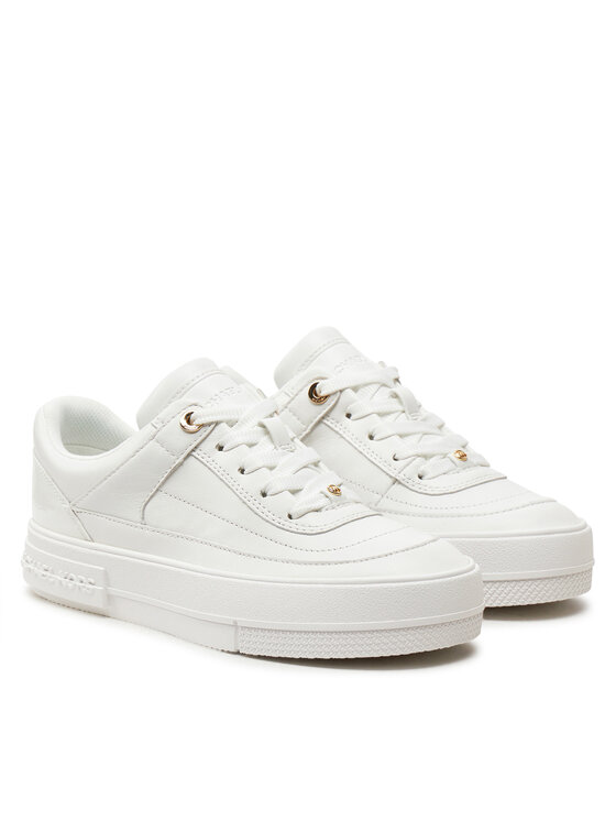 MICHAEL Michael Kors MICHAEL Michael Kors Snīkeri Aurora Lace Up 43T4AUFS1L Balts