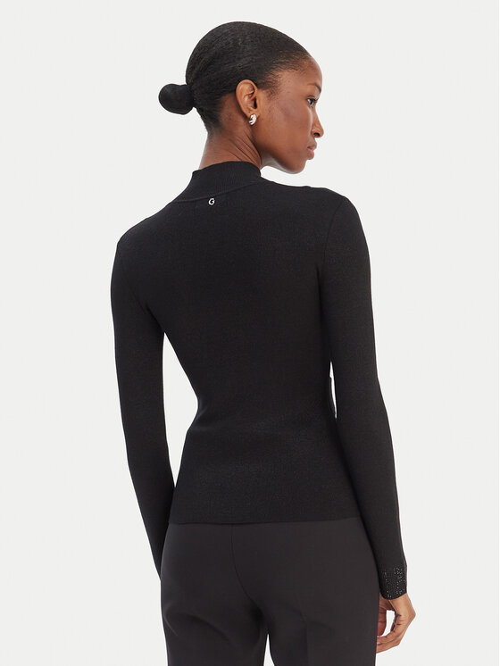 Guess Guess Светр W6RR45 Z4842 Чорний Regular Fit