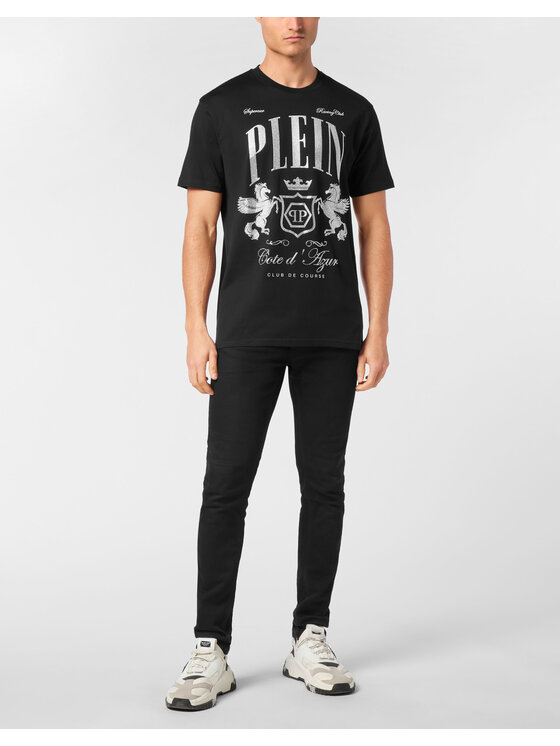 PHILIPP PLEIN PHILIPP PLEIN T-shirt 24911 Nero Regular Fit