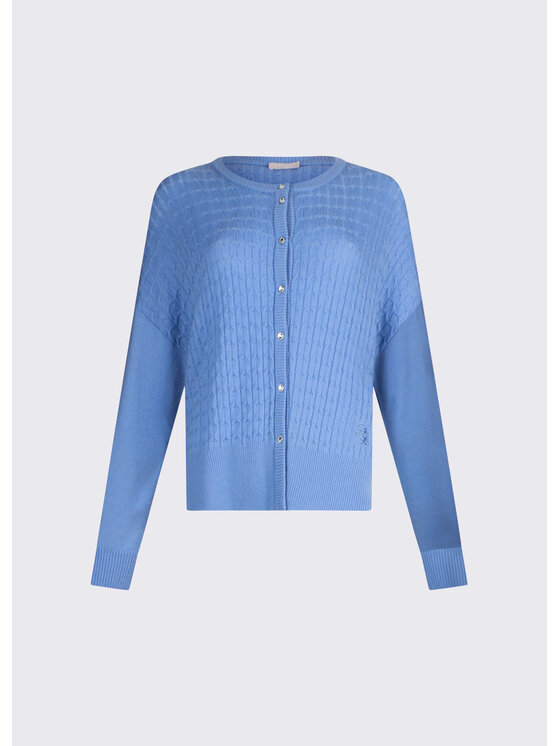 Liu Jo Liu Jo Kardigan WA6472MA88R44121 Niebieski jasny Regular Fit
