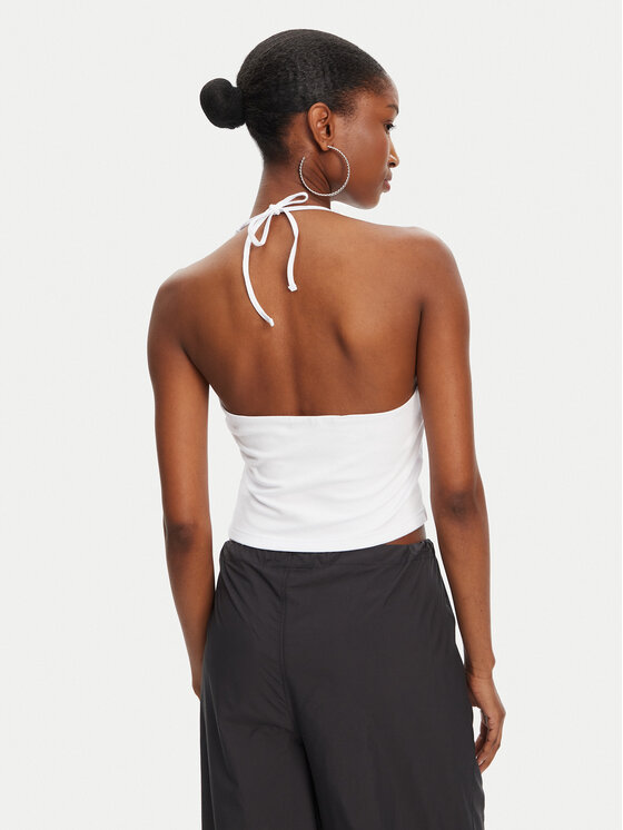 Juicy Couture Juicy Couture Top Tied JCWCT125306 Biela Slim Fit