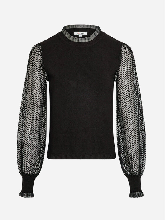 Morgan Morgan Blusa 232-MBILY Nero Straight Fit