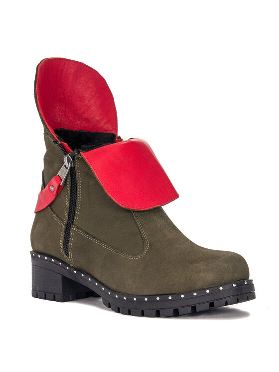 Artiker Artiker Botki 45C0919 Czerwony