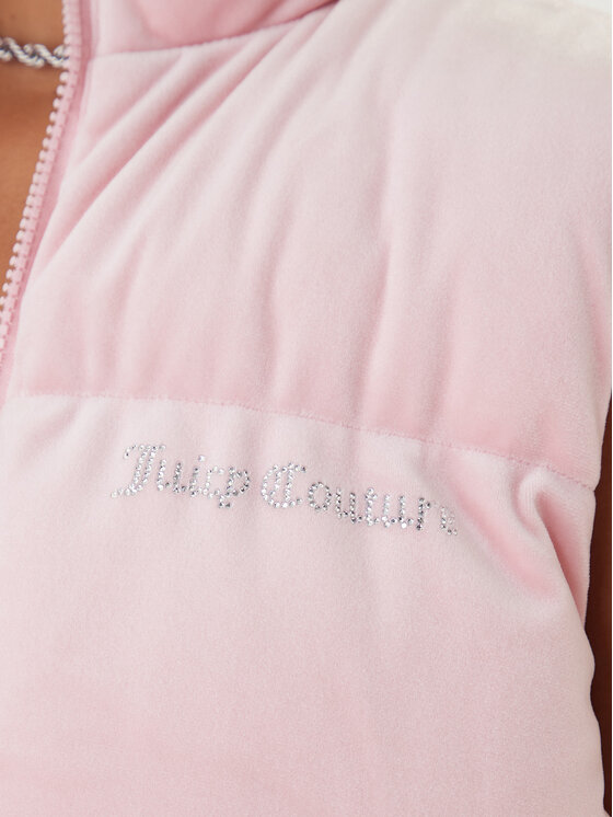 Juicy Couture Juicy Couture Sportovní vesta Lightening JCOGL225551 Růžová Regular Fit