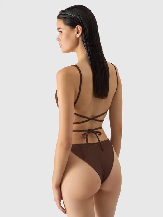 4F 4F Bikiny 4FWSS24UBKTF041-81S Hnedá
