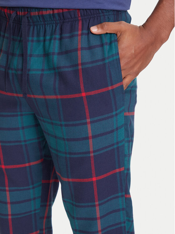 United Colors Of Benetton United Colors Of Benetton Pyžamové kalhoty 43UL4F009 Tmavomodrá Regular Fit