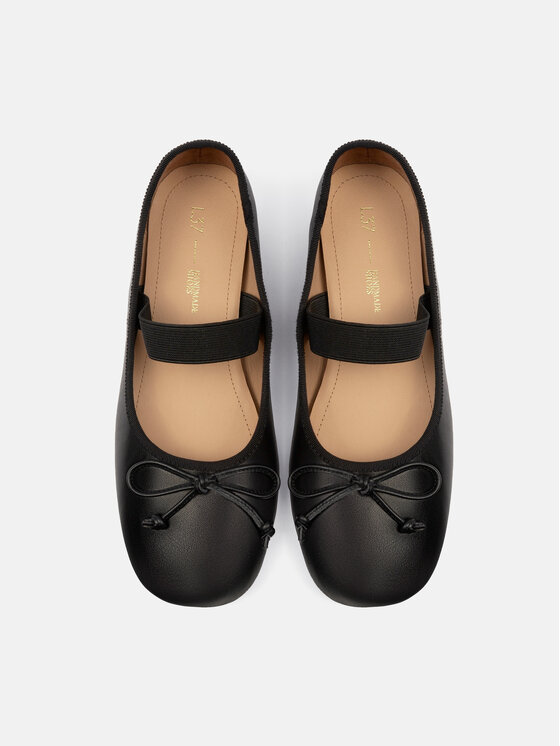 L37 L37 Ballerine UNDER PARIS SKY Nero