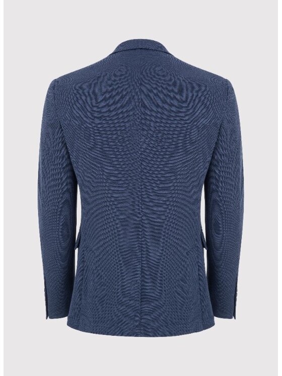 Pako Lorente Pako Lorente Marynarka P25SF-3X-012 Granatowy Slim Fit