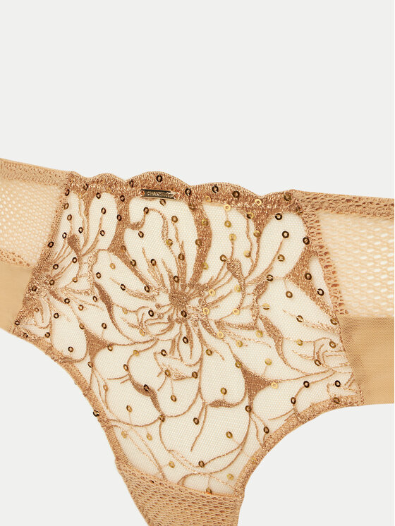 Chantelle Chantelle Braziljske spodnje hlačke Fleurs Signature C12Q40 Bež