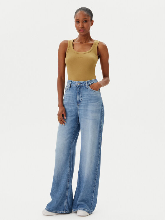 BOSS BOSS Top C_Ematite 50504245 Beež Slim Fit