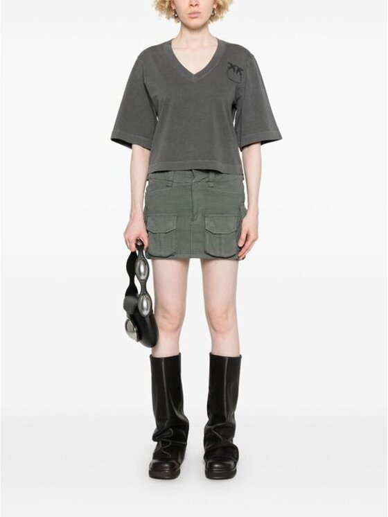 PINKO PINKO T-shirt 84838 Grigio Regular Fit