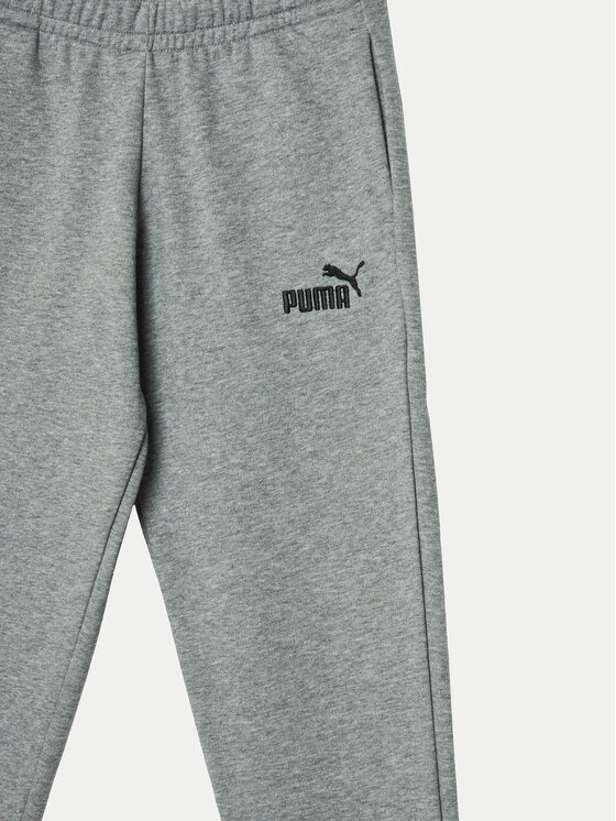 Puma Puma Спортивні штани Ess No. 1 Logo 684914 Сірий Regular Fit