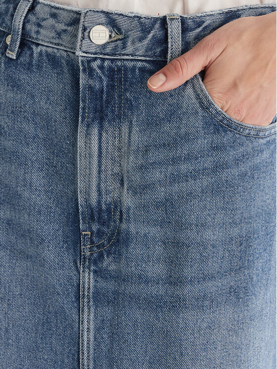 Tommy Hilfiger Tommy Hilfiger Gonna di jeans WW0WW46503 Blu Regular Fit
