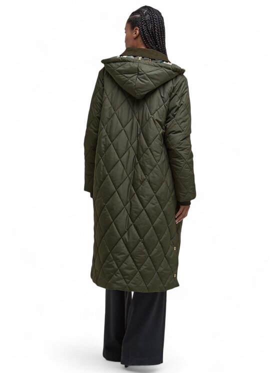 Barbour Barbour Cappotto q-dav-59540 Verde Regular Fit