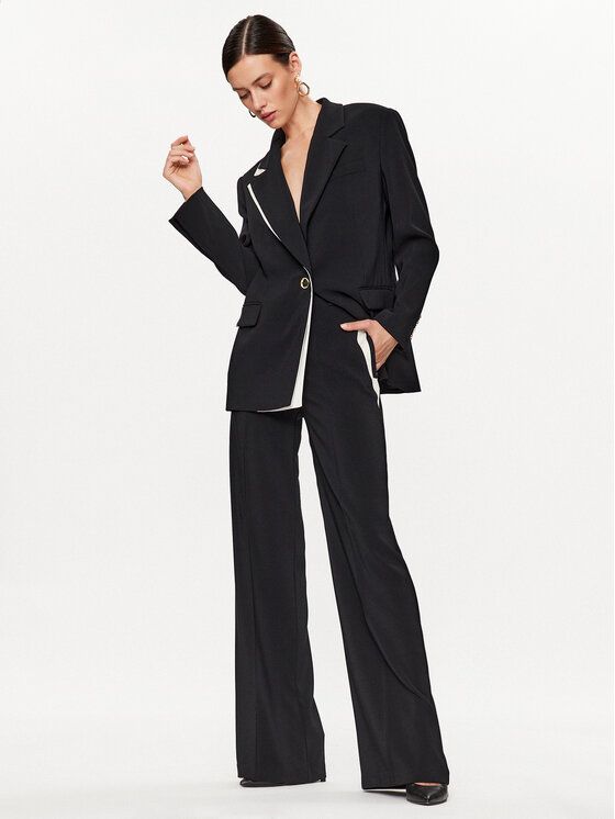 PINKO Pinko Marynarka Massa 101803 A15R Czarny Regular Fit