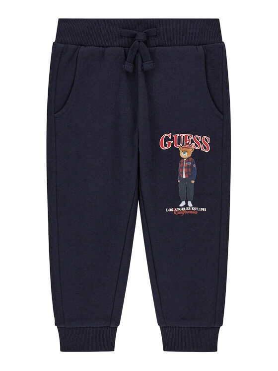 Guess Guess Долнище анцуг N6BB03 K6119 Тъмносин Regular Fit