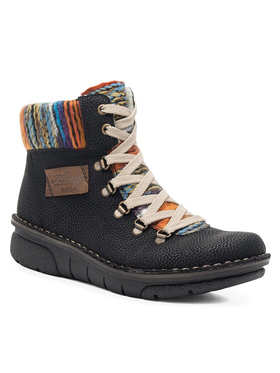 Rieker Rieker Botine 73343-00 Negru