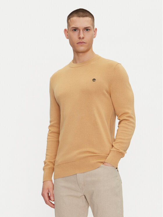 Timberland Timberland Sweater TB0A2BMM Bézs Regular Fit