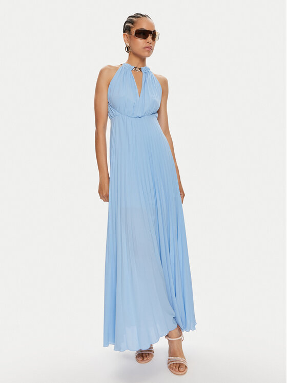 Liu Jo Liu Jo Rochie de seară CA4216 TS055 Albastru celest Regular Fit